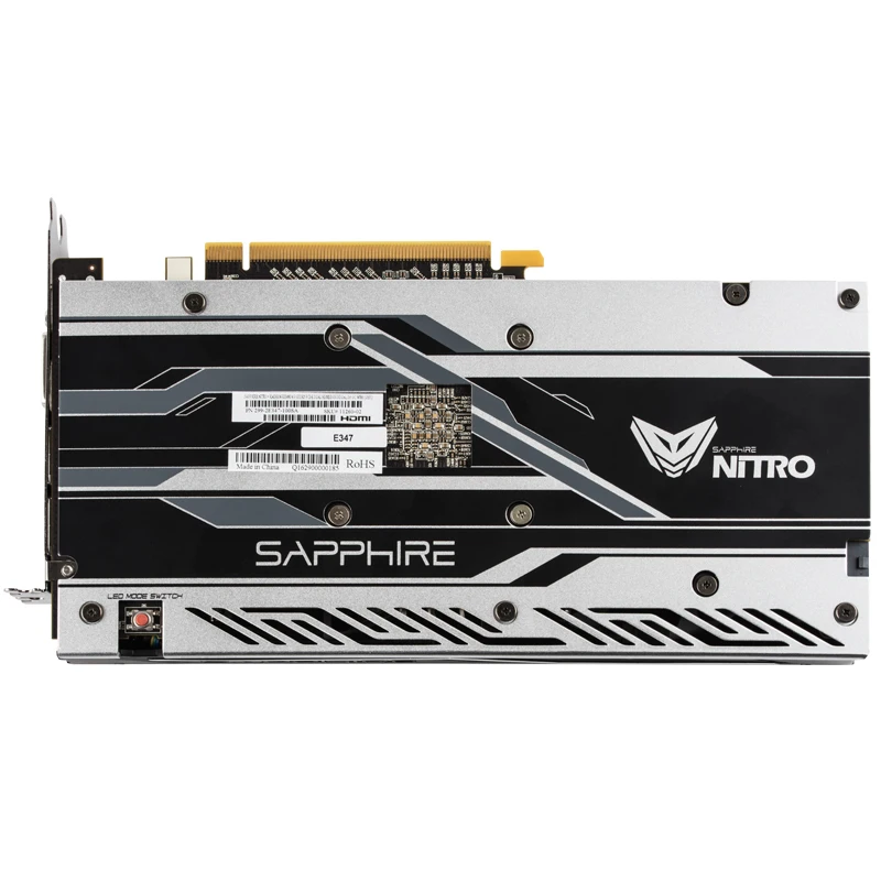 Used.Sapphire RX480 8GB GDDR5 PCI Express 3.0 computer GAMING graphics card HDMI DP DVI | Компьютеры и офис