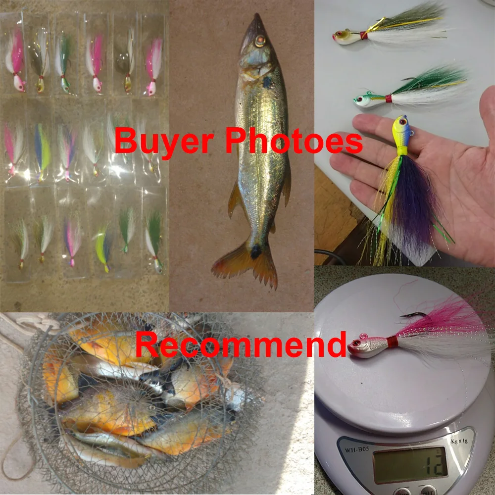 Гиена 3 шт./компл. смешанные Цвет ведущий крюк с Перо для мягкой приманки Рыбалка