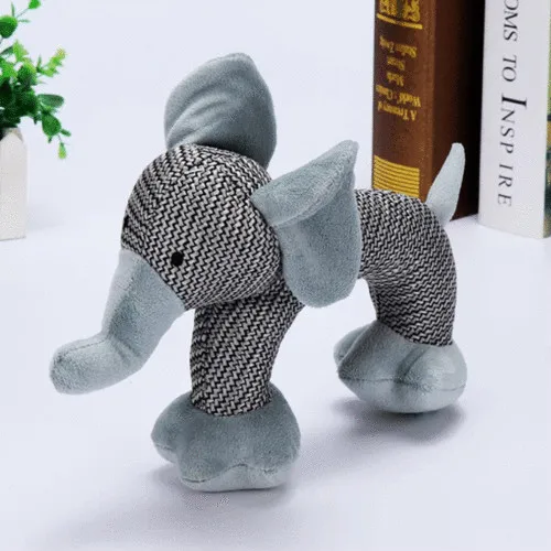 Funny Animal Shape Pet Puppy Dog Toys Plush Sound Squeaker Durable Chewing | Дом и сад