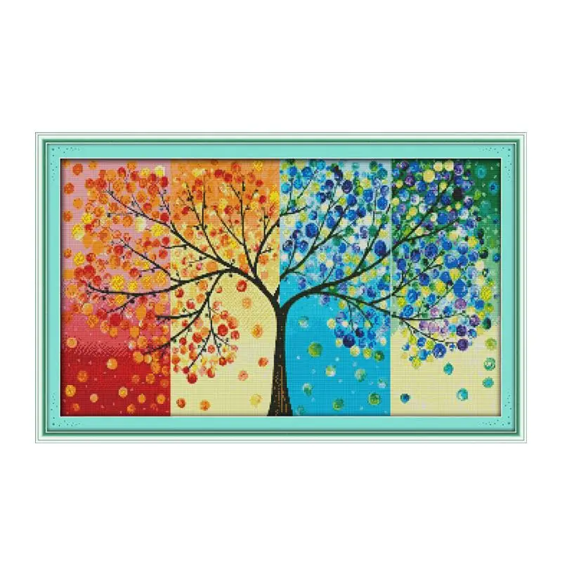 

Набор для вышивки крестиком Four Seasons Fortune Tree 11CT 14CT