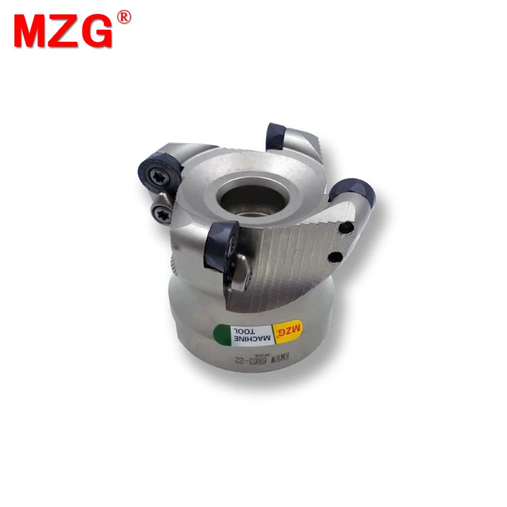 MZG EMRW6R50-22-4T четыре RP твердосплавные вставки зажатый сплав Концевая фреза хвостовик фрезерная резка обработка круглый нос лицо фреза
