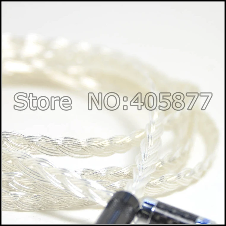 Высокопроизводительный посеребренный удлинитель для наушников 3 5 мм штекер