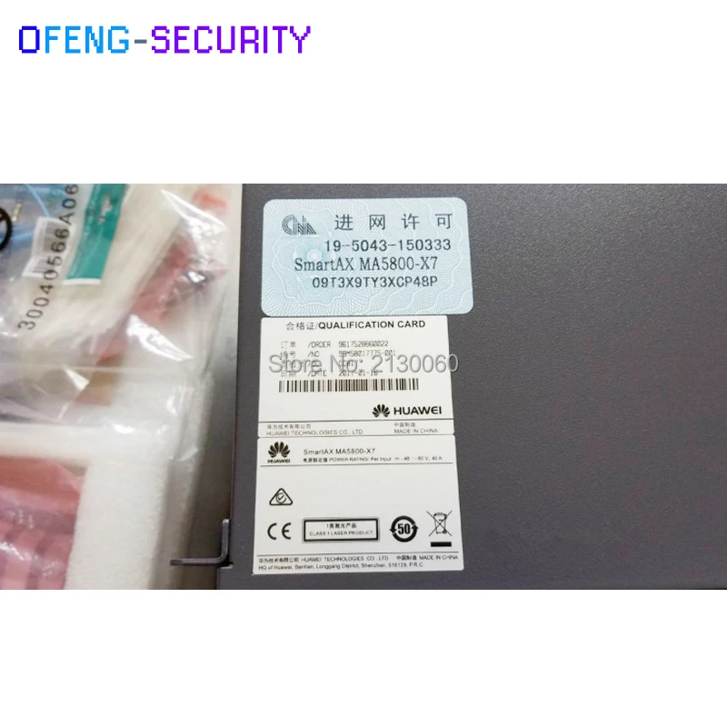 100% оригинал Huawei Smart MA5800T X7 10GE FTTH EPON GPON OLT Opitcal линейный терминал устройство с MA5800