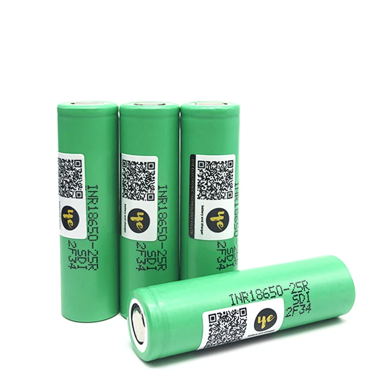 Оригинальная 18650 20A 2500mAh аккумуляторная батарея 3 6 V 25R INR18650|Перезаряжаемые