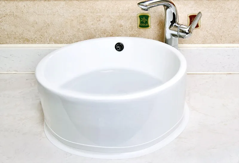 Кухня DIY самоклеющиеся ленты водонепроницаемый белый Mildewproof уплотнение герметик полоса мозаика ПВХ стикер стены Ванная комната Кухня