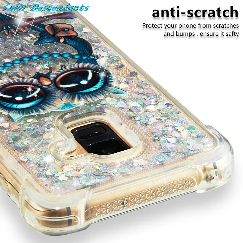 Cute Glitter Dynamic Liquid Bling Star Quicksand Soft Case for Samsung Galaxy J1 J3 J5 J7 A3 A5 2016 2017 S5 S6 S7 Edge S8 Plus | Мобильные