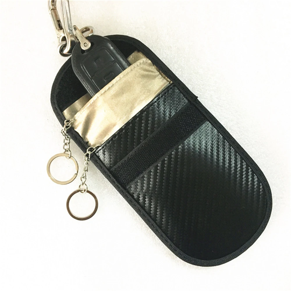 Новая сумка Фарадея клетка Щит Автомобильный ключ Fob сигнал блокирующий чехол Rfid