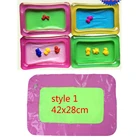 Надувной крытый пластиковый мобильный стол волшебный игровой песок детские игрушки динамический песок трайспейс аксессуары 7 стилей