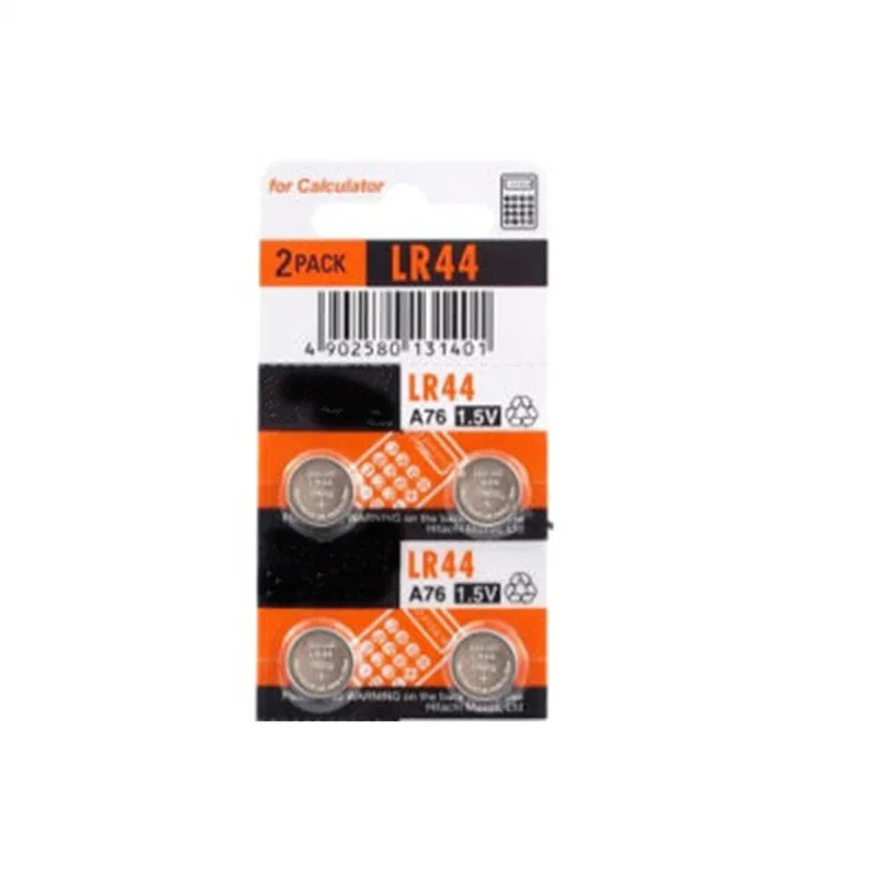 4 шт. LR44 A76 AG13 0% Hg SR1154 357 LR 44 1 5 V батареи для калькулятора | Электроника