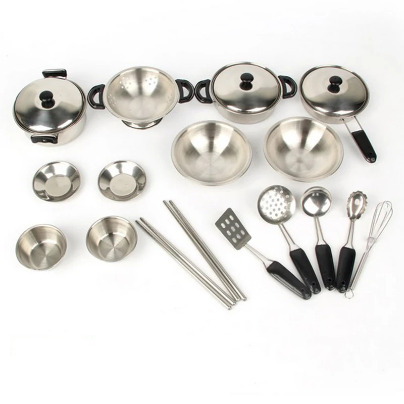 Дети Ролевые игры Кухонные игрушки 18 шт./компл. принадлежности миниатюрный