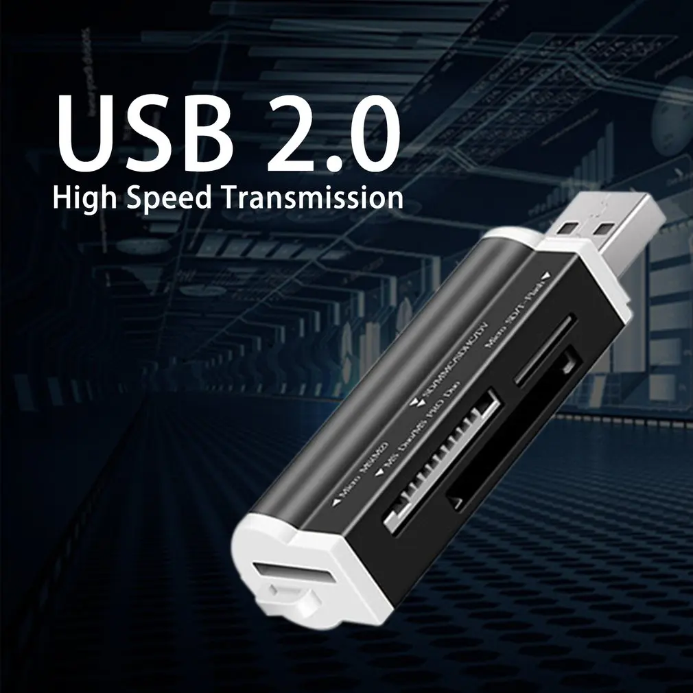 Многофункциональная Универсальная Зажигалка USB кардридер для TF Micro SD MMC SDHC M2 карта