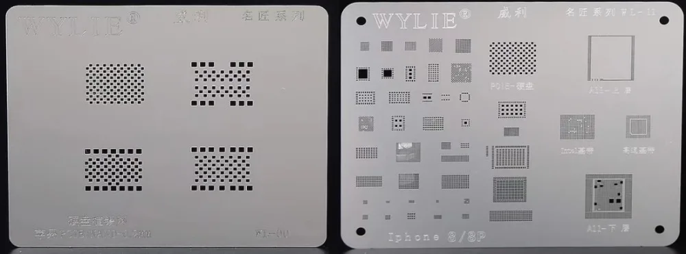 

wylie stainless stencil for iphone ipadpro/mini/air huawei vivo oppo