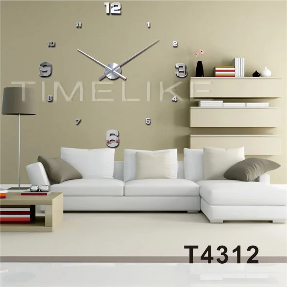 Новое поступление 2018 3D домашний декор кварцевые настенные часы сделай сам с