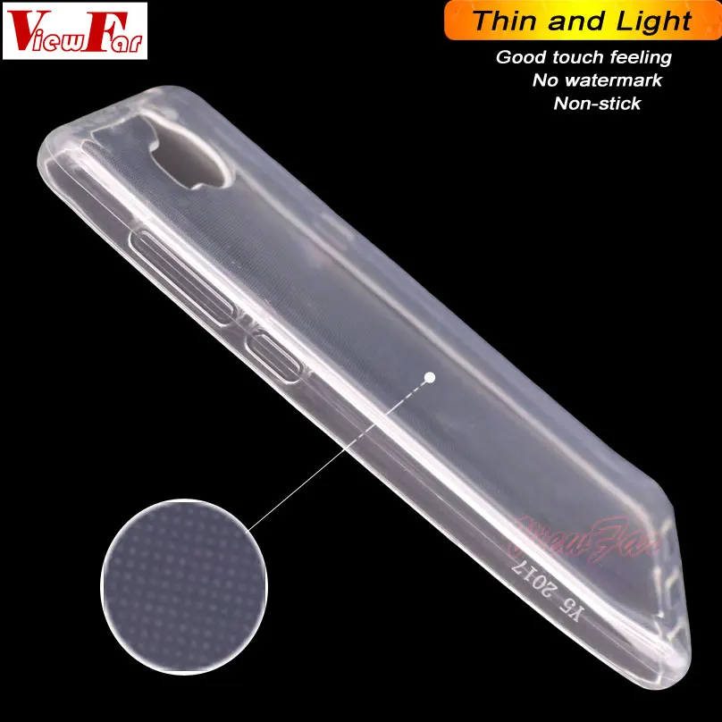 Прозрачный чехол для huawei Y5 Pro Y6 2017 крышка Y52017 Y5pro2017 Y62017 мягкая задняя из ТПУ