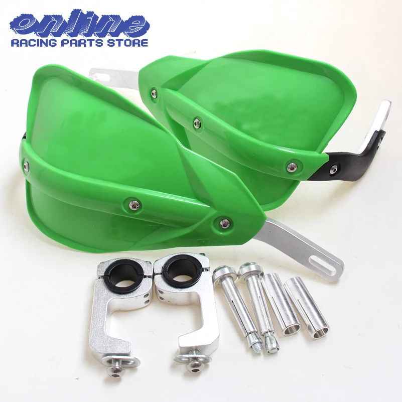 Защита для рук мотоцикла щетка KAWASAKI KX85 KX125 KX250 KX450F KX250F KLX250 KLX450|dirt bike handguards|handguard