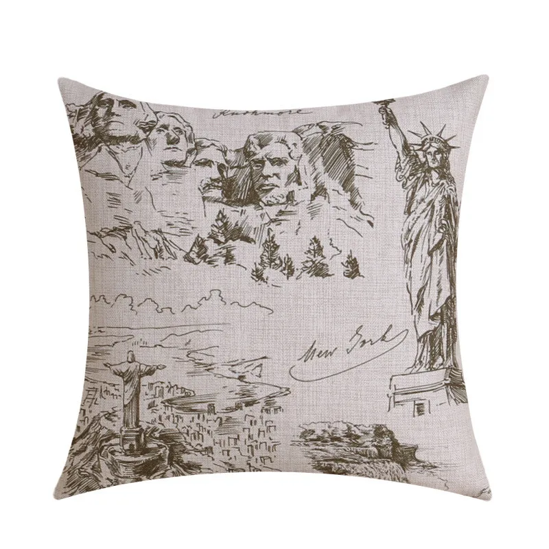 Оптовая продажа свадебный подарочный чехол для подушки ретро арабский верблюжий