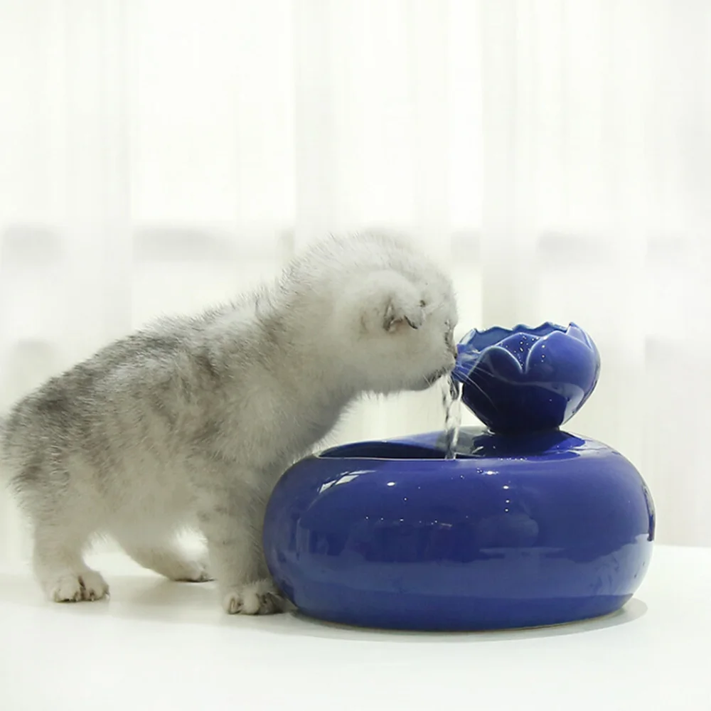 

Pet Automatic Circulation Water Dispenser Pet Supplies Fountain Water Basin Drinker for Cat Dog Feeding Accessories