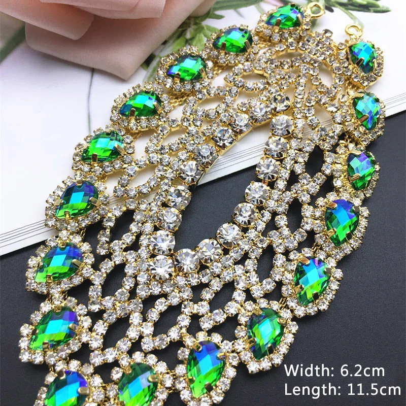 

DIY Clothing Quality Hot Drilling Rhinestone Crystal Flat Bottom Rhinestone Clothing Shoes Gift Decoration Accessories Material