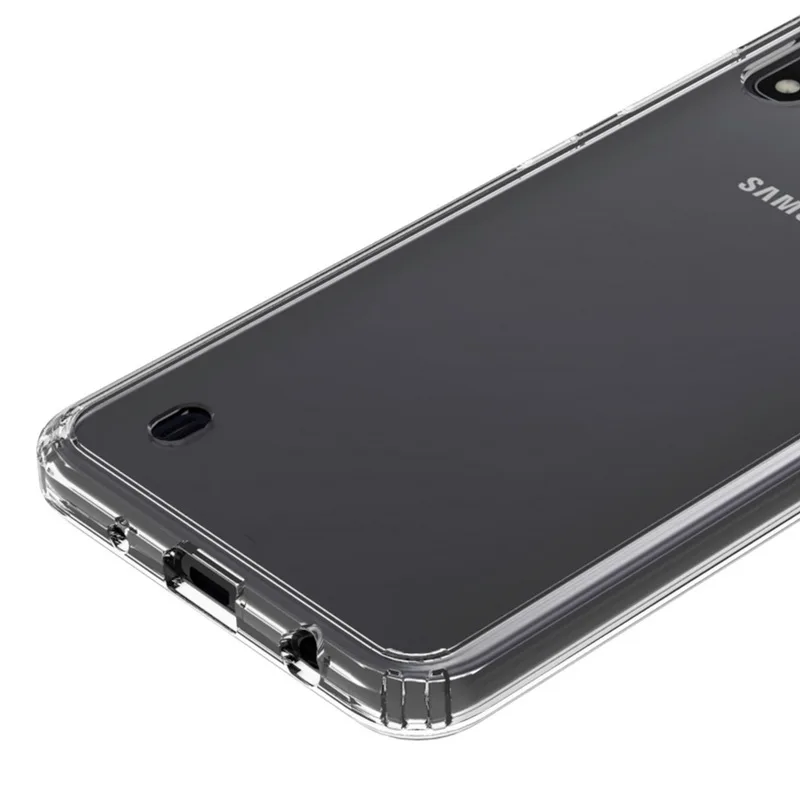 Для samsung Galaxy A40 чехол Кристальный Гибридный Бампер прозрачный жесткий акриловый задняя крышка для samsung Galaxy A70 A50 A30 A10 чехол