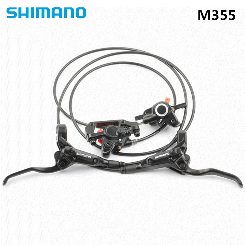 SHIMANO M355 тормоз Горный велосипед BR Hidraulic Дисковый Тормоз MTB левый и правый 750/1300 мм