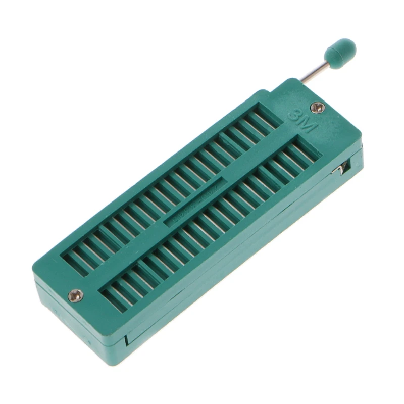16 20 24 28 40 P Pin 2 54 мм Зеленый DIP Тест Универсальный ZIF IC Разъем сварочный
