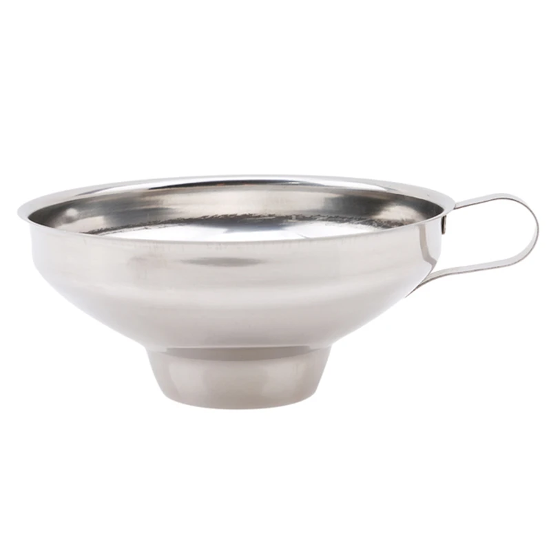 Нержавеющая сталь широкий рот консервировочная Воронка широкая фильтр пищевой