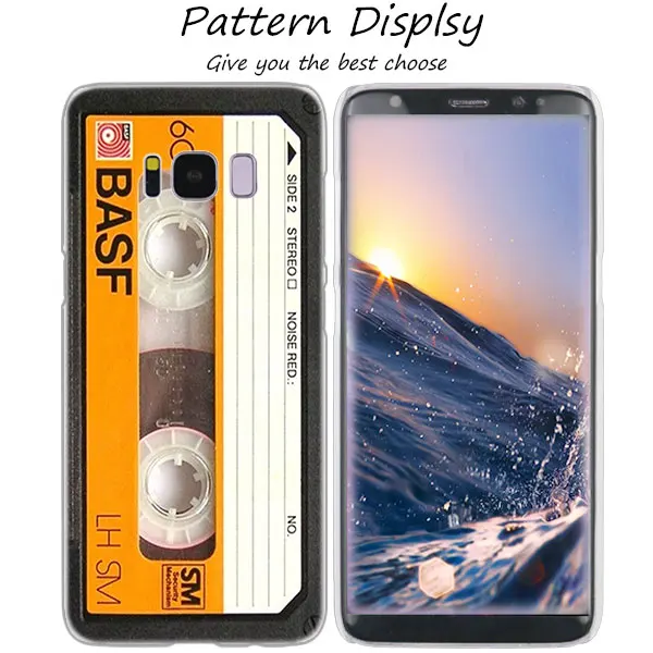 03 MLLSE классический старый кассета модный прозрачный чехол для samsung Galaxy S10 Lite S9 S8 Plus S7 S6 Edge S5 S4 Mini чехол - Цвет: 03