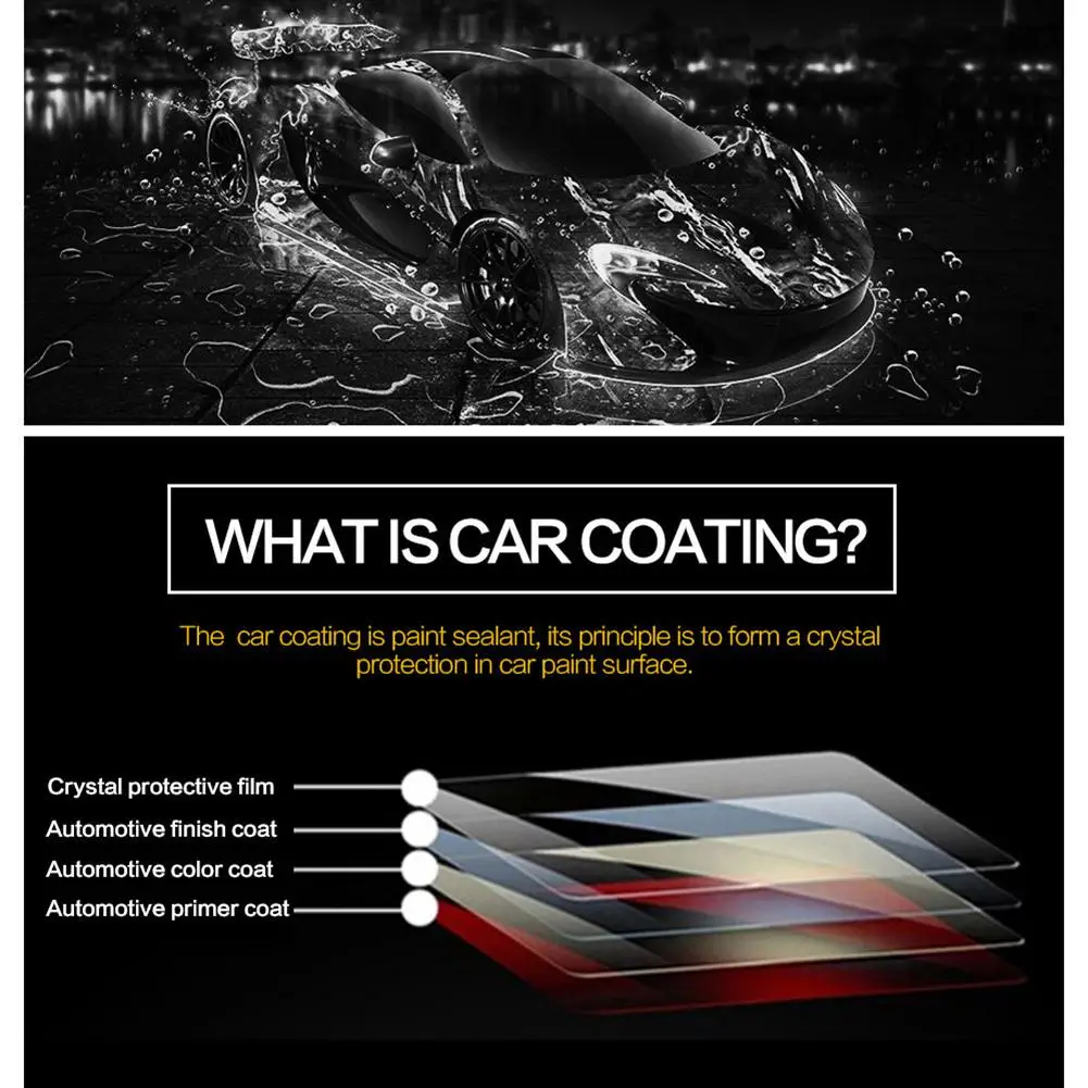 Восковое покрытие для автомобиля полностью автомобильное нанопокрытие жидкое
