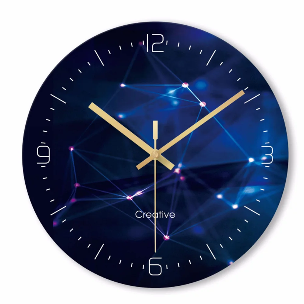 Colorful Creative Rainbow New Quartz Wall Clock Modern Fantastic Abstract Art Style Clocks For Home Decor | Дом и сад