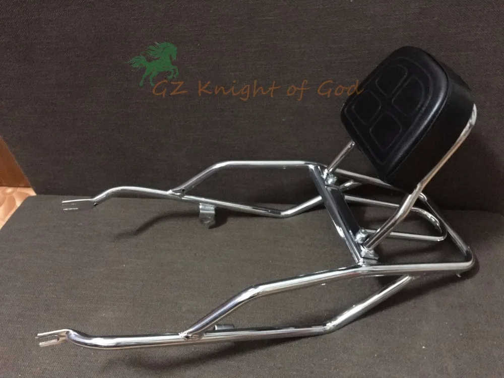 Багажная стойка с спинкой для Suzuki GN250 полный комплект |