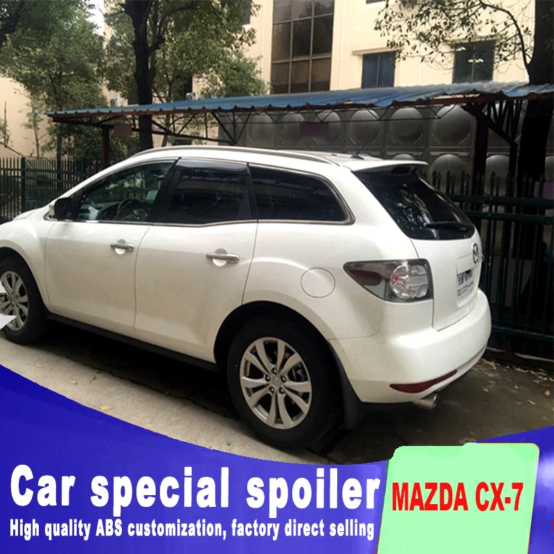 2006 2013 для Mazda CX 7 спойлер высокого качества ABS Материал заднее крыло автомобиля