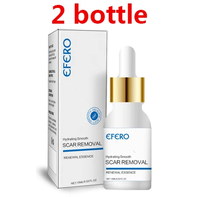 style C-2 bottle EFERO, сыворотка для лица с удалением акне, отбеливающий крем для лица, увлажняющий крем, против старения, черная точка, лечение акне, сыворотка, 1/2 бутылка - Вес нетто: style C-2 bottle