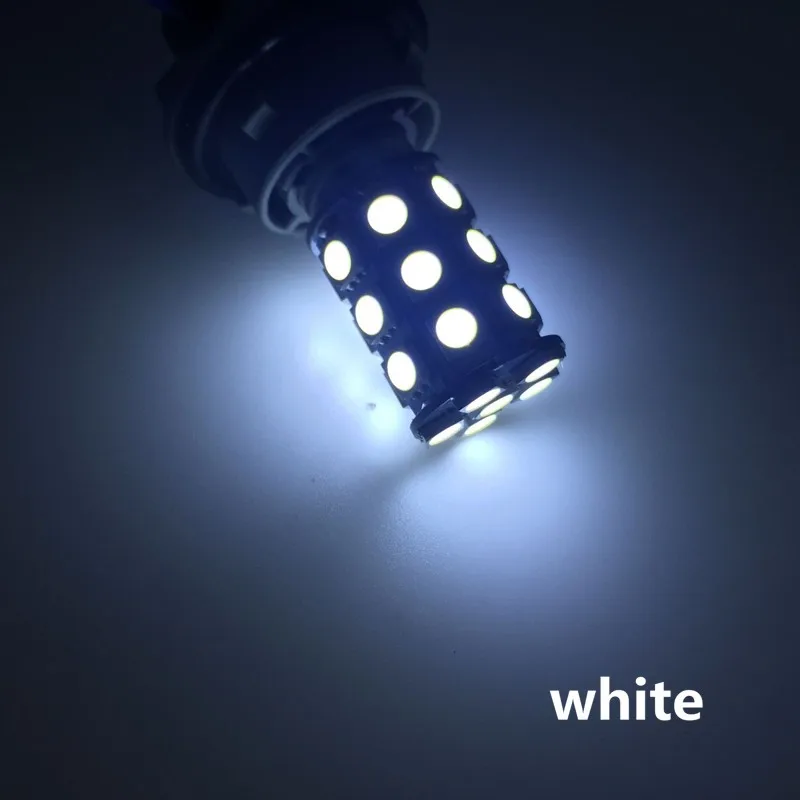 10 шт. 1157 BA15D 5050 SMD 27 LED Автомобильный задний якорь лампа заднего света DC 12V # S018Y