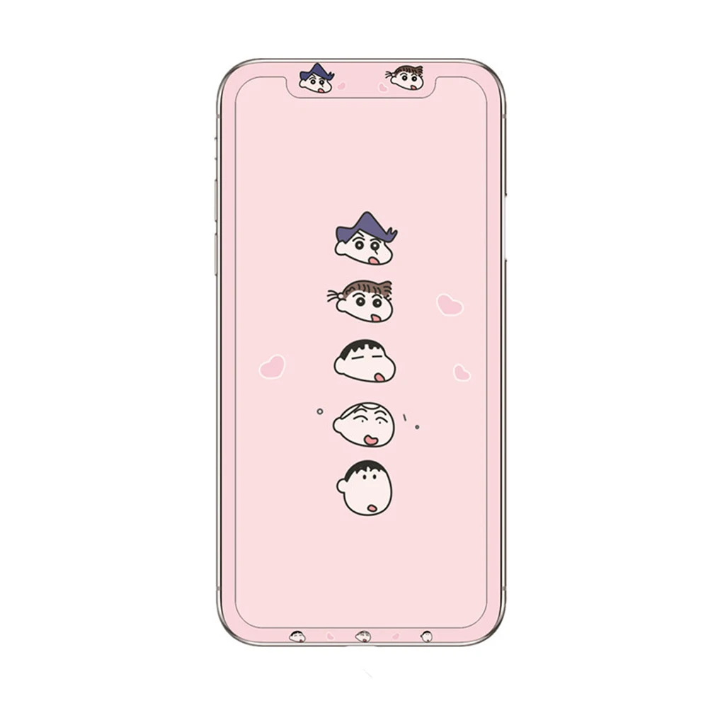 X52 6D милый кролик мультфильм Закаленное стекло протектор экрана для iPhone X XS Max XR анти взрыв модная стальная пленка протектор экрана - Цвет: X52
