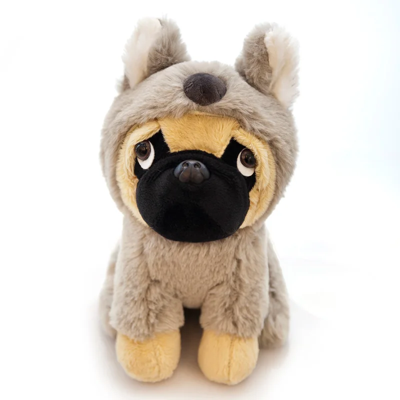 Имитация мопса плюшевые игрушки кукла Bulldog Песочная для собак жуки. Подарок
