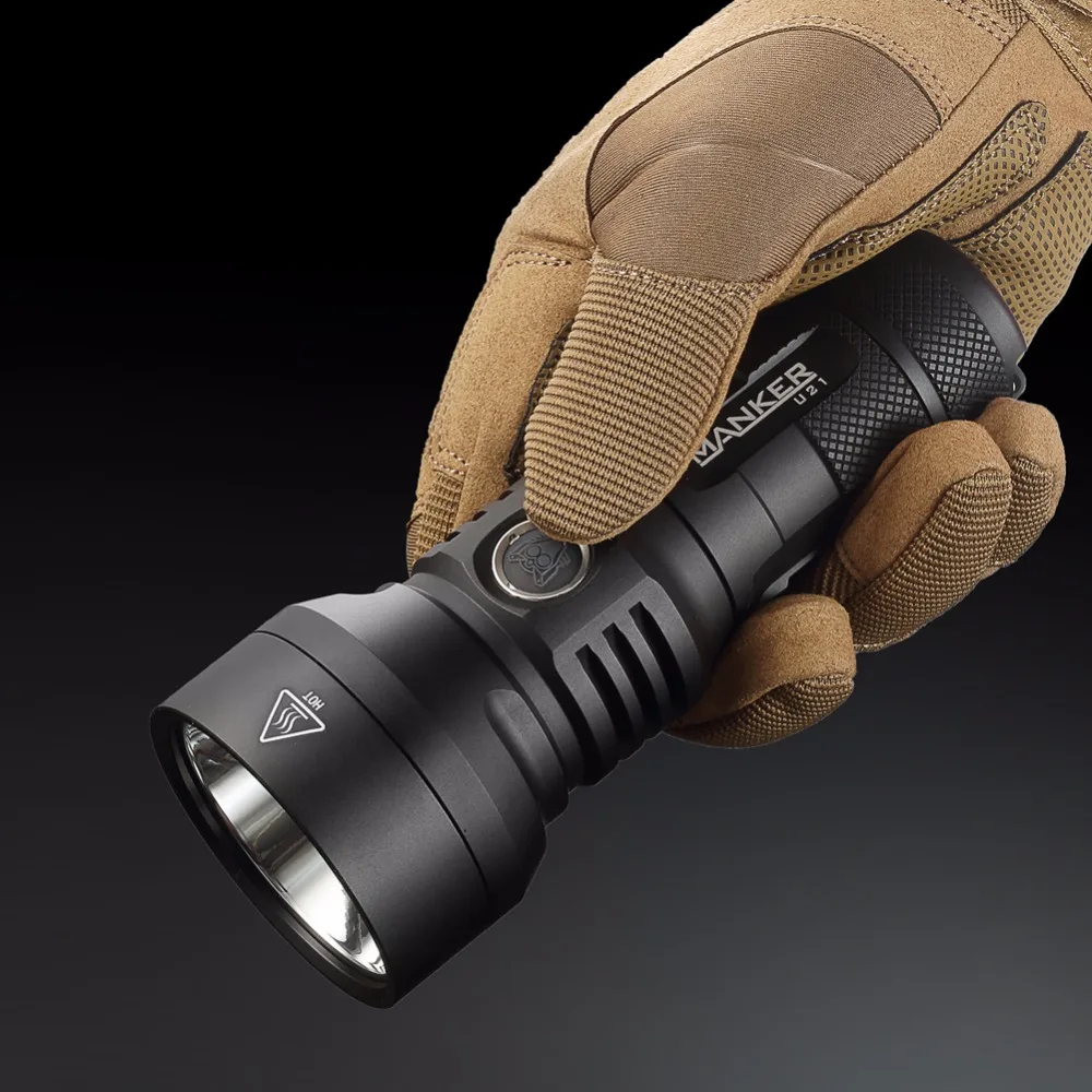 Фонарик MANKER U21 26650 1560 люмен CREE XHP35 HI светодиодный фонарик 700 м мощный прожектор