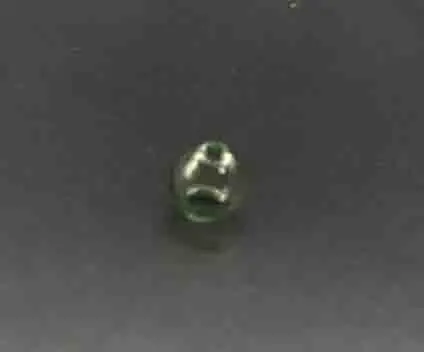 Стеклянный шарик 10 мм разных цветов с двойным отверстием стеклянный подвеска