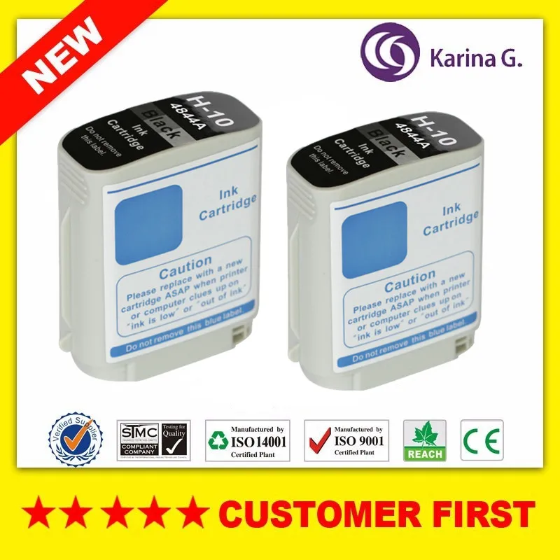 Картриджи черные совместимые с принтером HP 10 hp C4844A Officejet 9100/9110/9120/9130| |