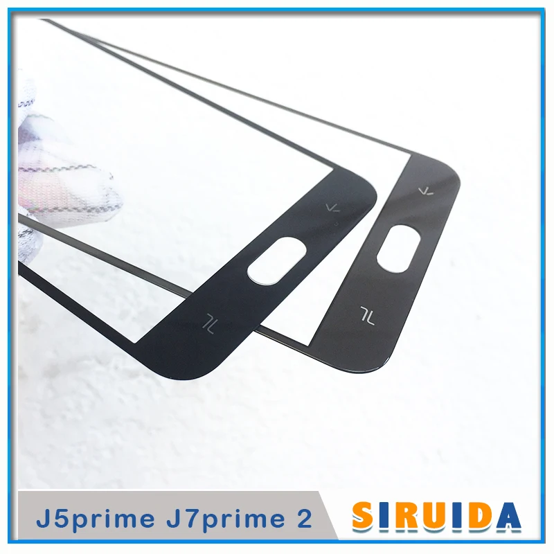 10 шт. Замена для Samsung J5Prime J5 J7 Prime 2 G5700 G6100 G611F on5 On6 On7 ЖК дисплей передний трещинный