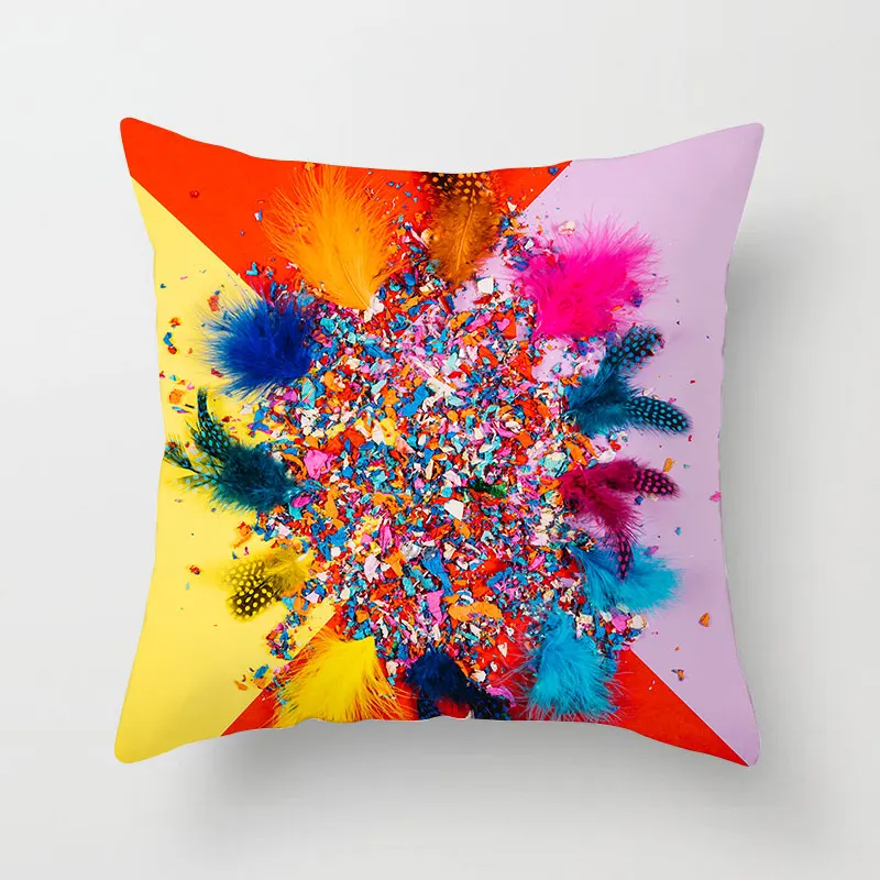 Фон из полиэстера персиковой кожи в стиле бохо Houspace для дома Декор подушки дивана