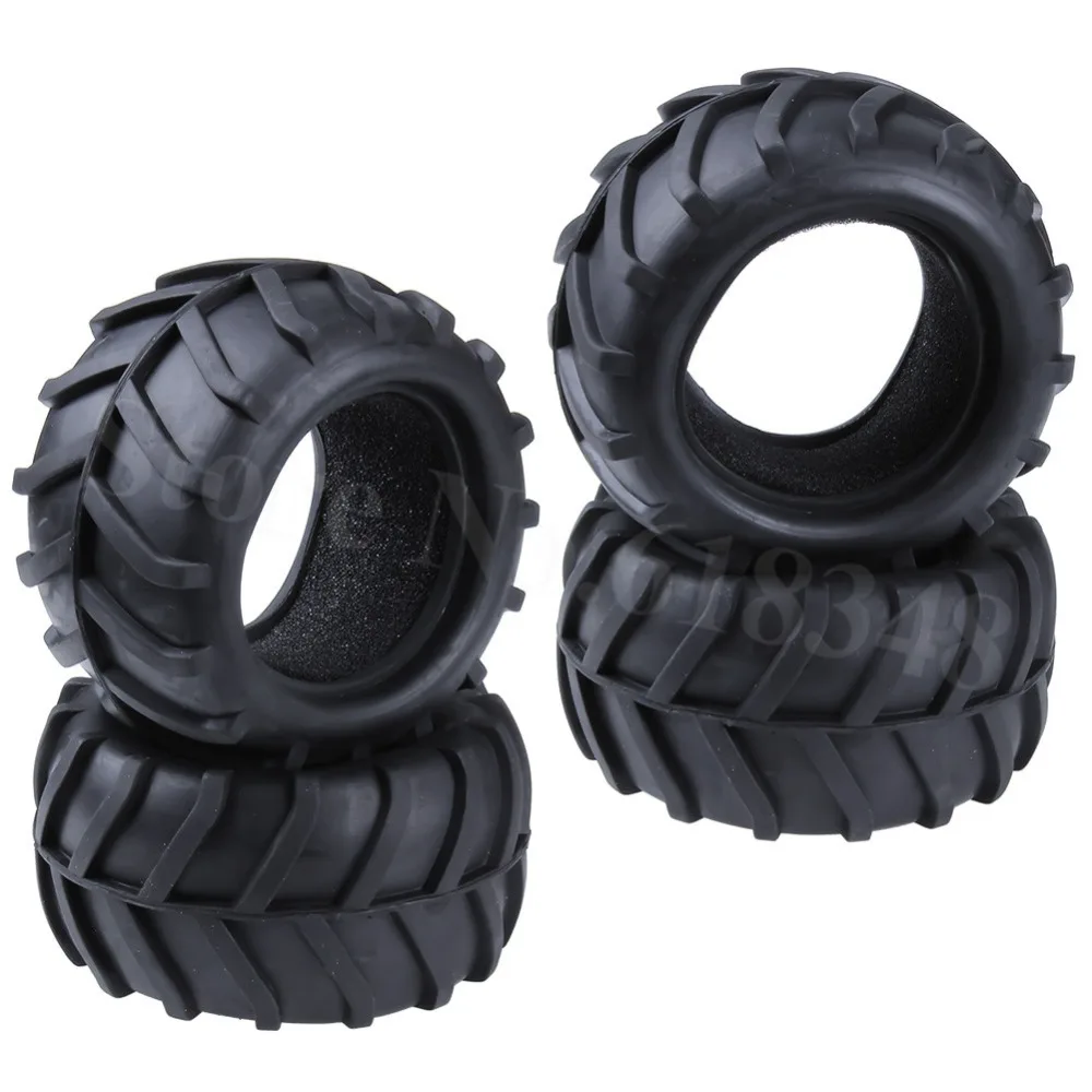 Фото 4Pcs/Lot RC Monster Truck Tire With Foam Inserts OD :82mm ID:52mm Width:46mm For 1/16 Scale Off Road Car Replacement Parts Игрушки и 4Pcs/Lot RC Monster Truck Tire With Foam Inserts OD :82mm ID:52mm Width:46mm For 1/16 Scale Off Road Car Replacement Parts Игрушки и