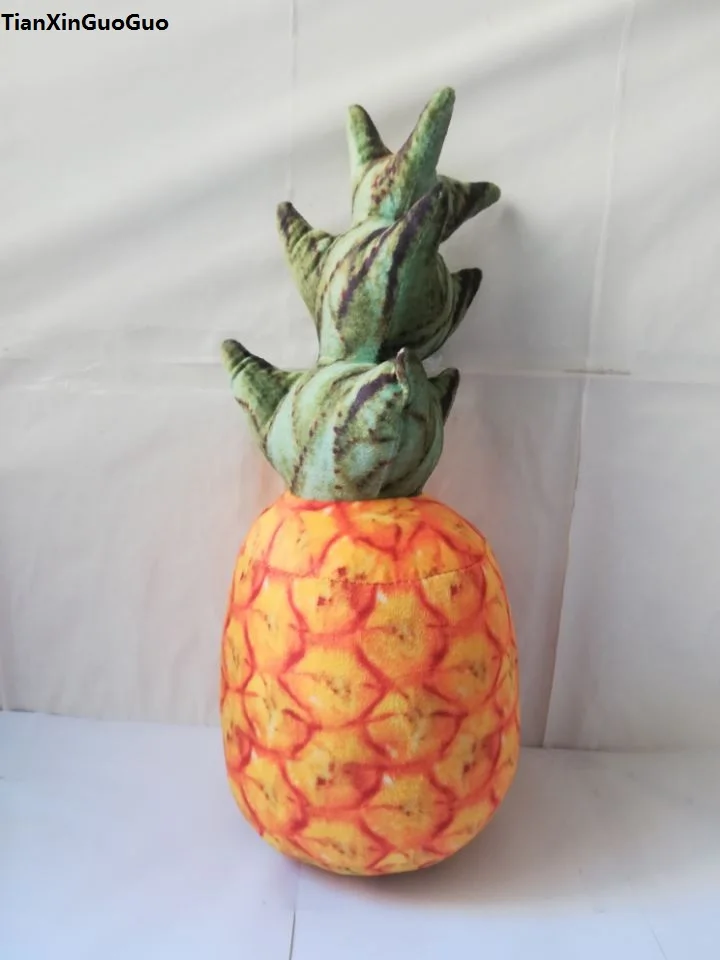 

large 42cm simulation pineapple plush toy soft cushion, pillow toy birthday gift w1559