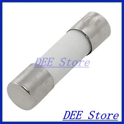 

100 Pcs 250V 20Amp Fast Blow Ceramic Fuse Tube 5 x 20mm