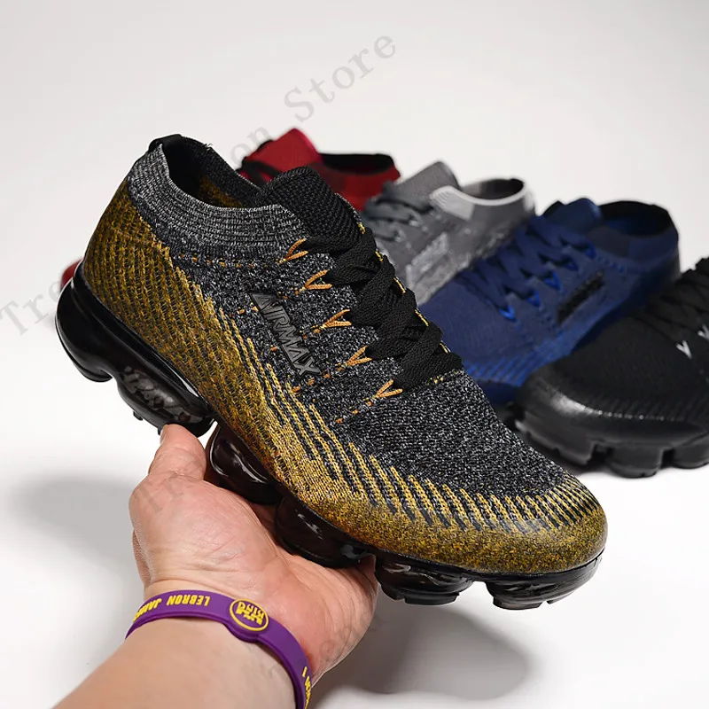 Женские кроссовки мужские Air Vapormax_2.0 обувь высокого качества с воздушной подушкой обувь для спорта на открытом воздухе спортивные кроссовки белый черный