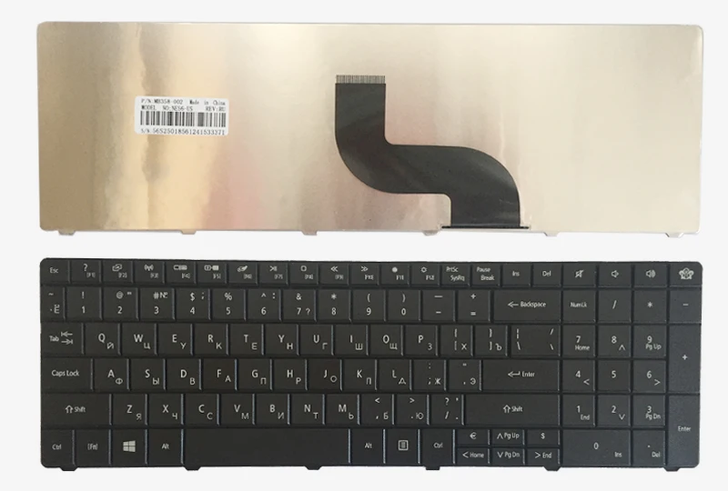 Новая русская клавиатура для Packard Bell NE71B Q5WTC Z5WT1 V5WT2 Z5WT3 Z5WTC F4036 LE EG70 EG70BZ ноутбук RU черный