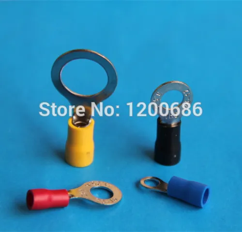 

3.2mm Cold terminals RV1.25-3 Pre-insulated terminals circular Ring Copper Terminals