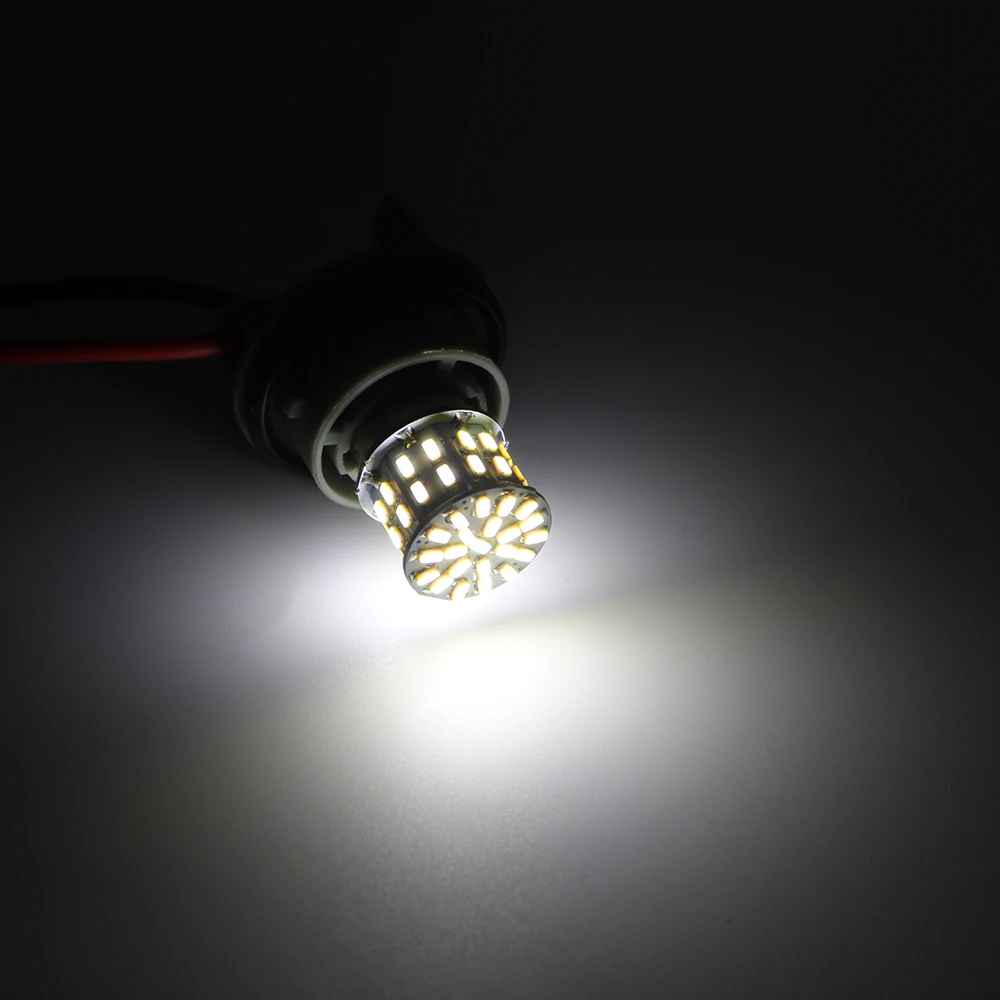 YSY 100 шт. 24 В Белый 3014 50 SMD Светодиодные лампы S25 1156 BA15S P21W автомобилей резервного