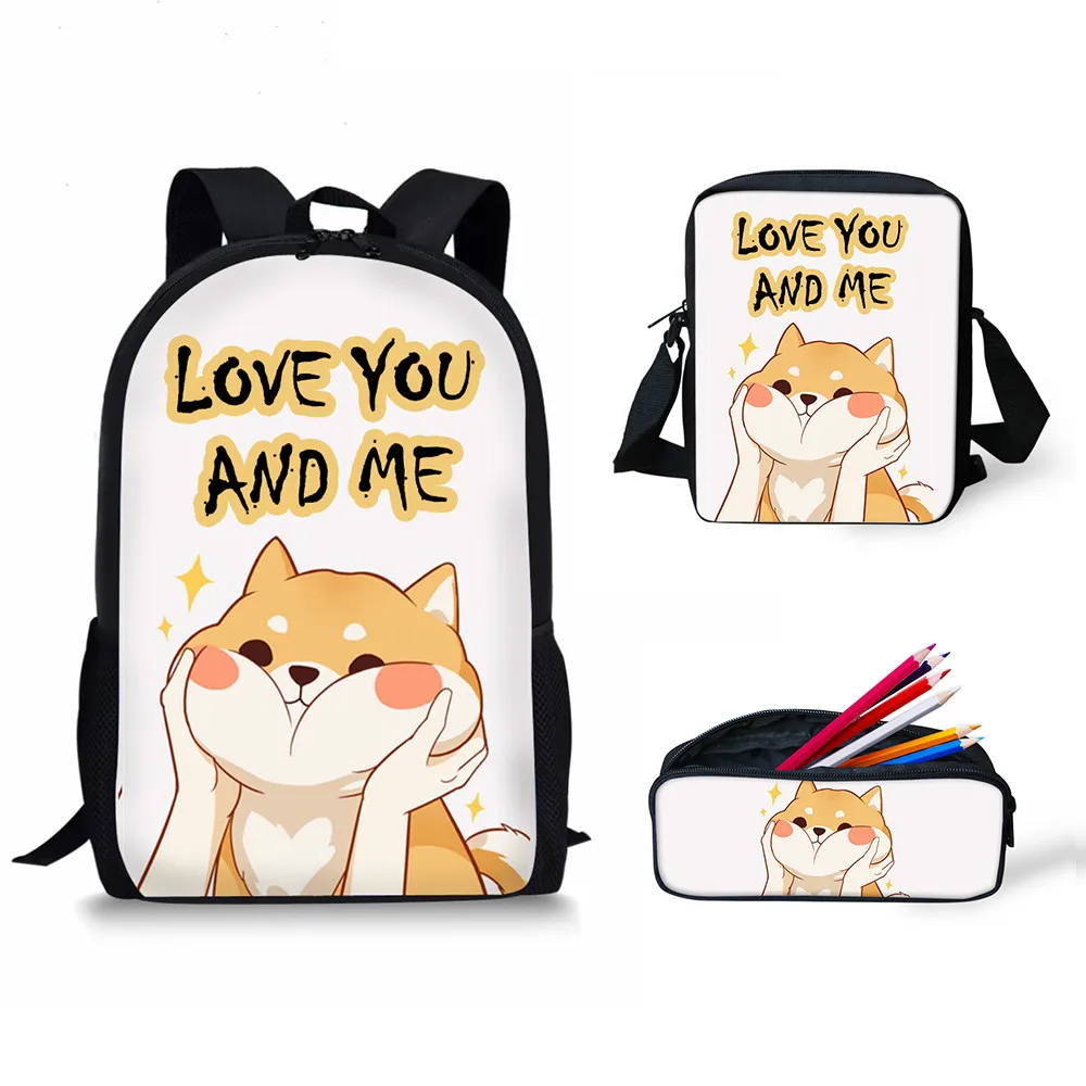 Рюкзак с принтом сиба-ину для детей | Багаж и сумки