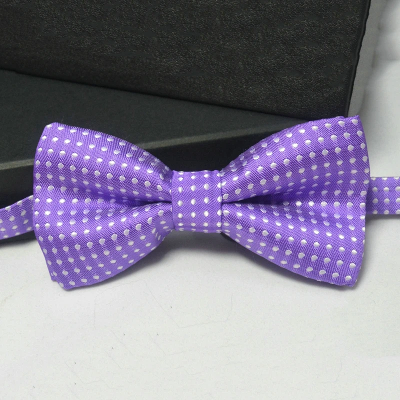 Лидер продаж повседневный Детский галстук бабочка в горошек красивый