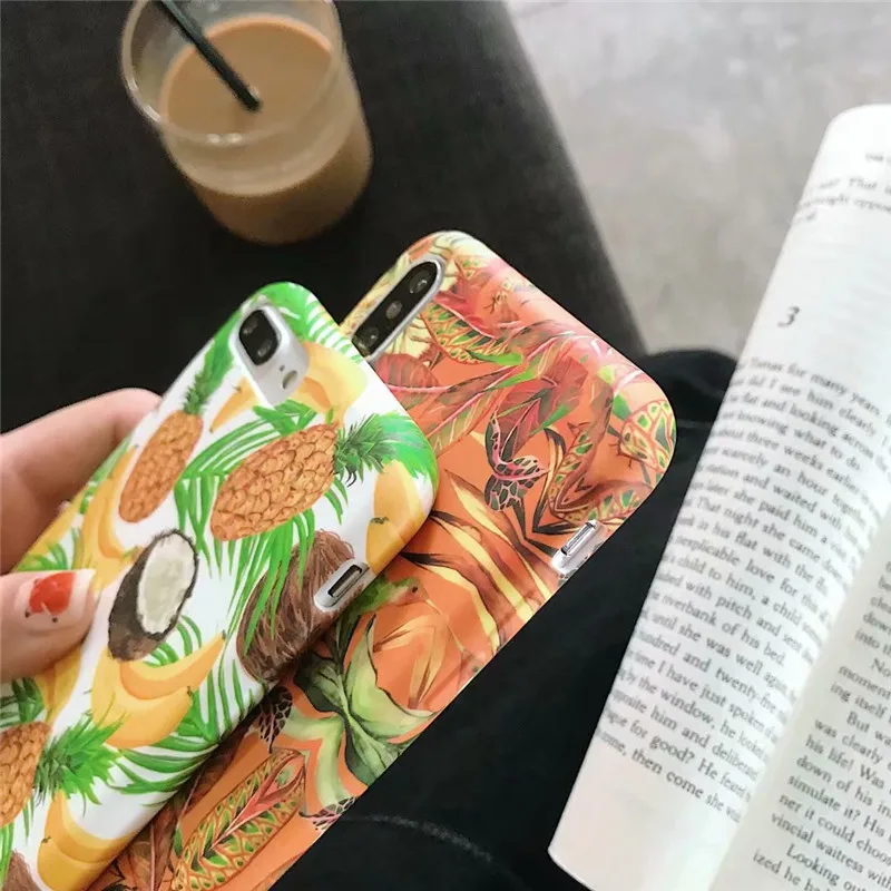DISCASE летние свежие фрукты чехол для телефона iphone 8 7 6 6s плюс XS MAX XR Чехлы все